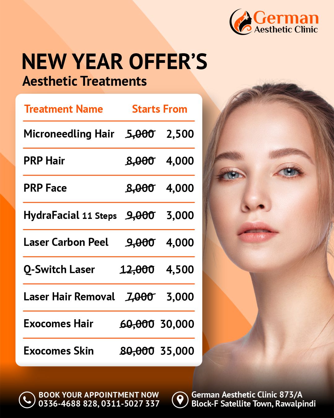 Aesthetic Treatments One New Year Offers