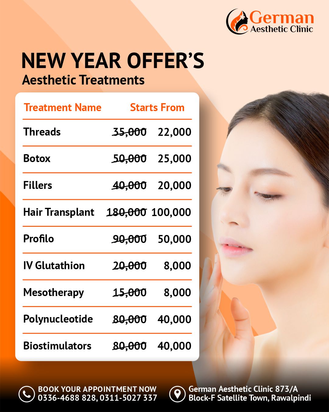 Aesthetic Treatments Two New Year Offers